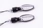 Seitronic® Set Universal Motorrad / Quat / ATV LED Blinker mit E Prüfzeichen HF101065BLK