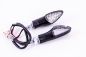 Preview: Seitronic® Set Universal Motorrad / Quat / ATV LED Blinker mit E Prüfzeichen HF101067BLK