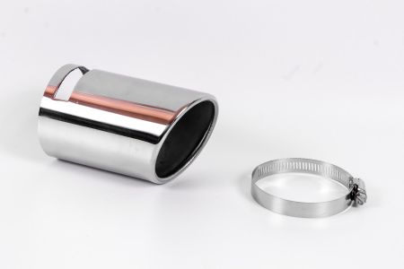 1X Auspuffblenden aus Edelstahl für Audi Q5