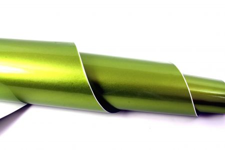 Metallic Lemon Green, Car Wrapping Folie - 17,70Euro/qm