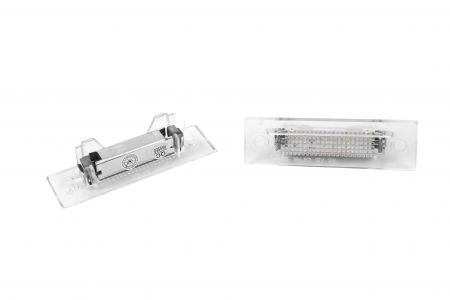 Seitronic® Led Kennzeichenbeleuchtung für PORSCHE 911 GT3 Typ GT3-1 Bj. 1999-2005, mit E4 Prüfzeichen