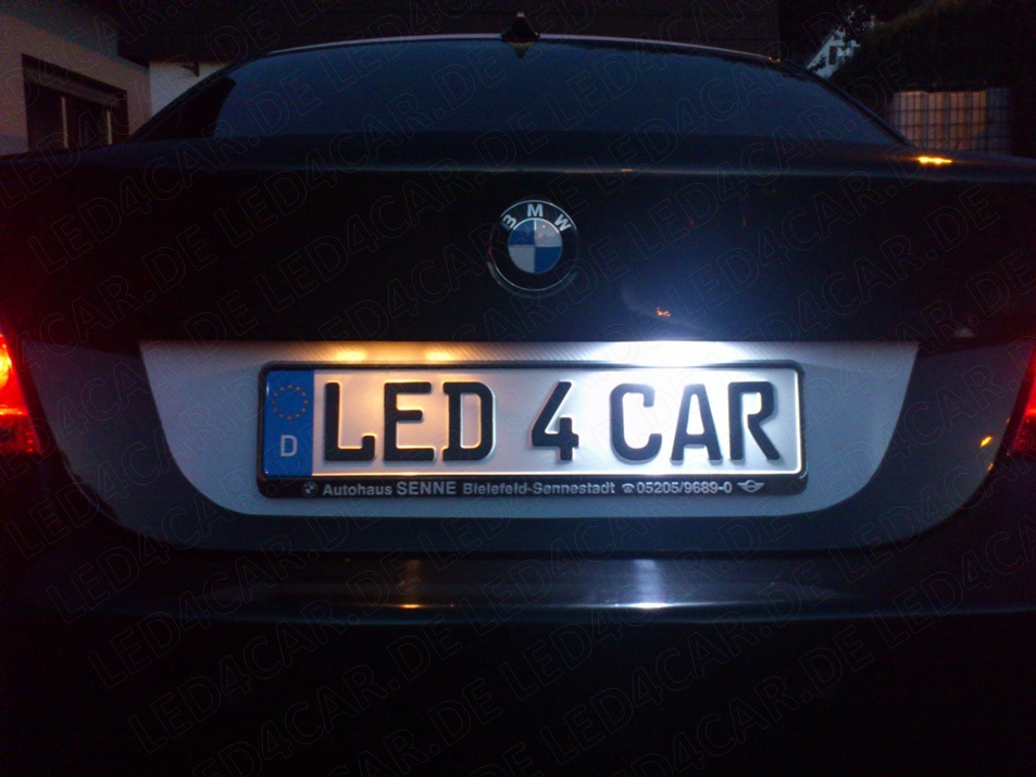 LED Kennzeichenbeleuchtung Module Mercedes C-Klasse W203 Coupe, mit  E-Prüfzeichen, LED Kennzeichenbeleuchtung für Mercedes, LED  Kennzeichenbeleuchtung