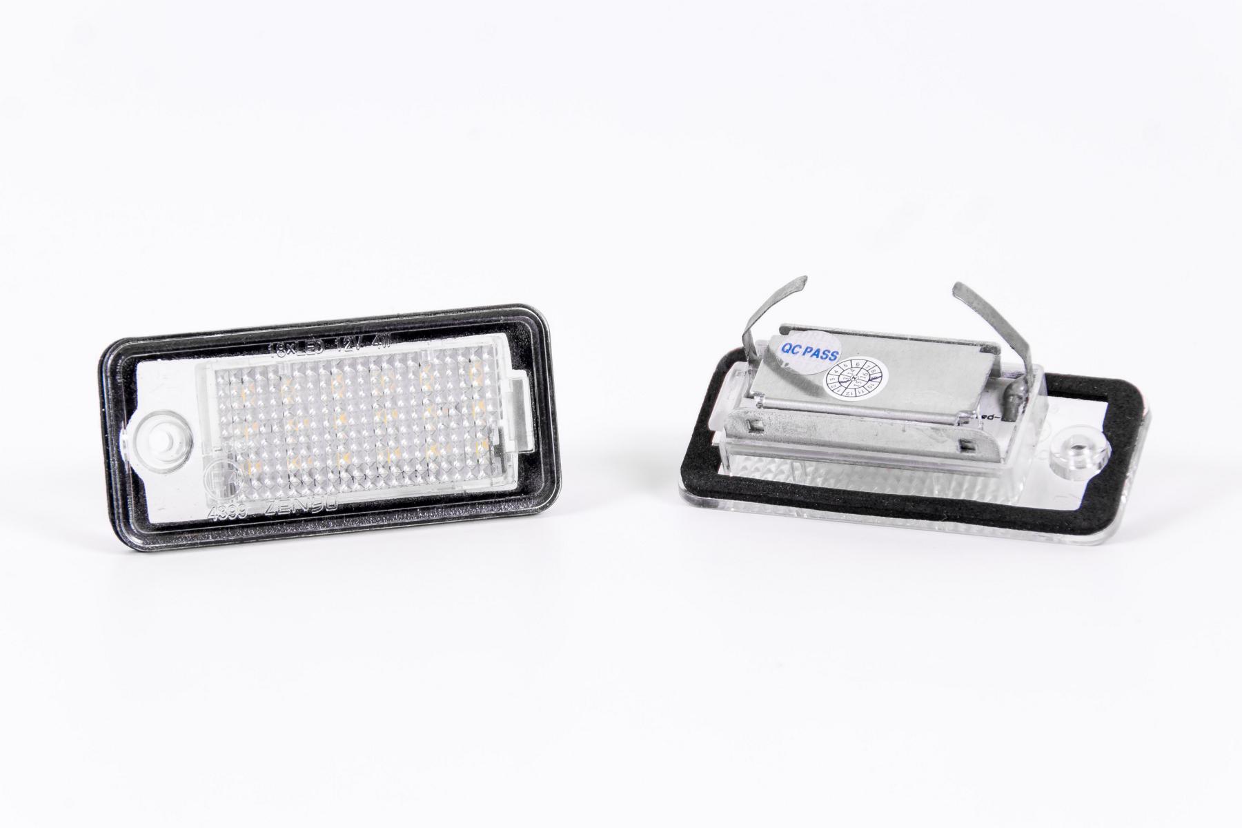 NUROTA Kennzeichenbeleuchtung LED passend für A3 8P, A4 B6 B7, A6