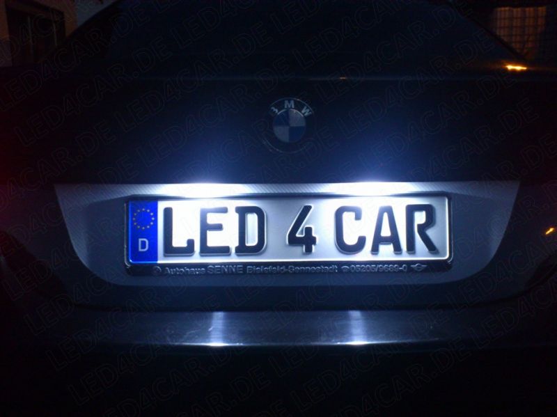 LED Kennzeichenbeleuchtung BMW E63 E64 F06 F12 F13