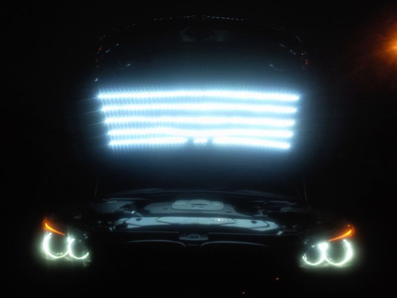 LED Strip Set, je 24 High Power LEDs, Xenon Weiss