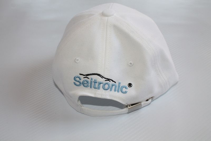 Cappy von Led4car & Seitronic® in weiss gestickt