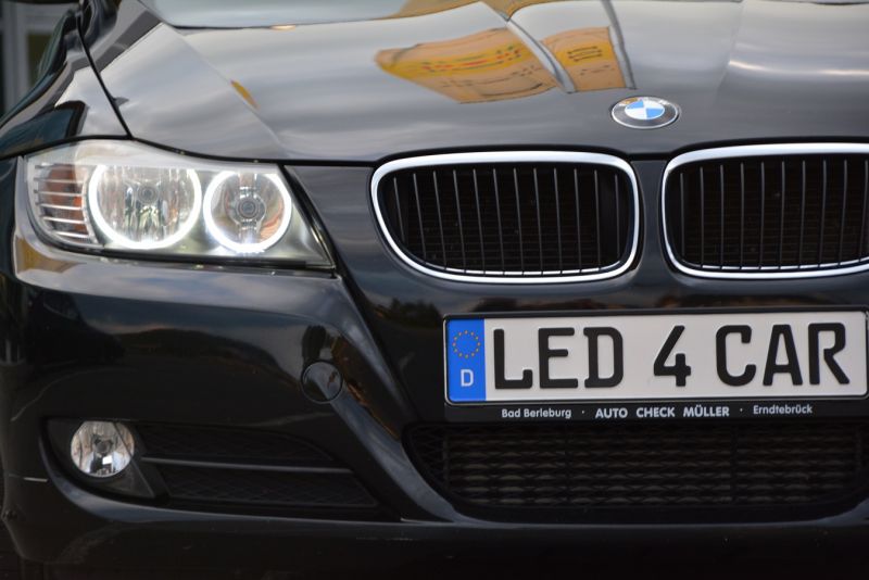 Seitronic® Led Angel Eyes für BMW E90 E91 - 15 Watt Brenner Stärke